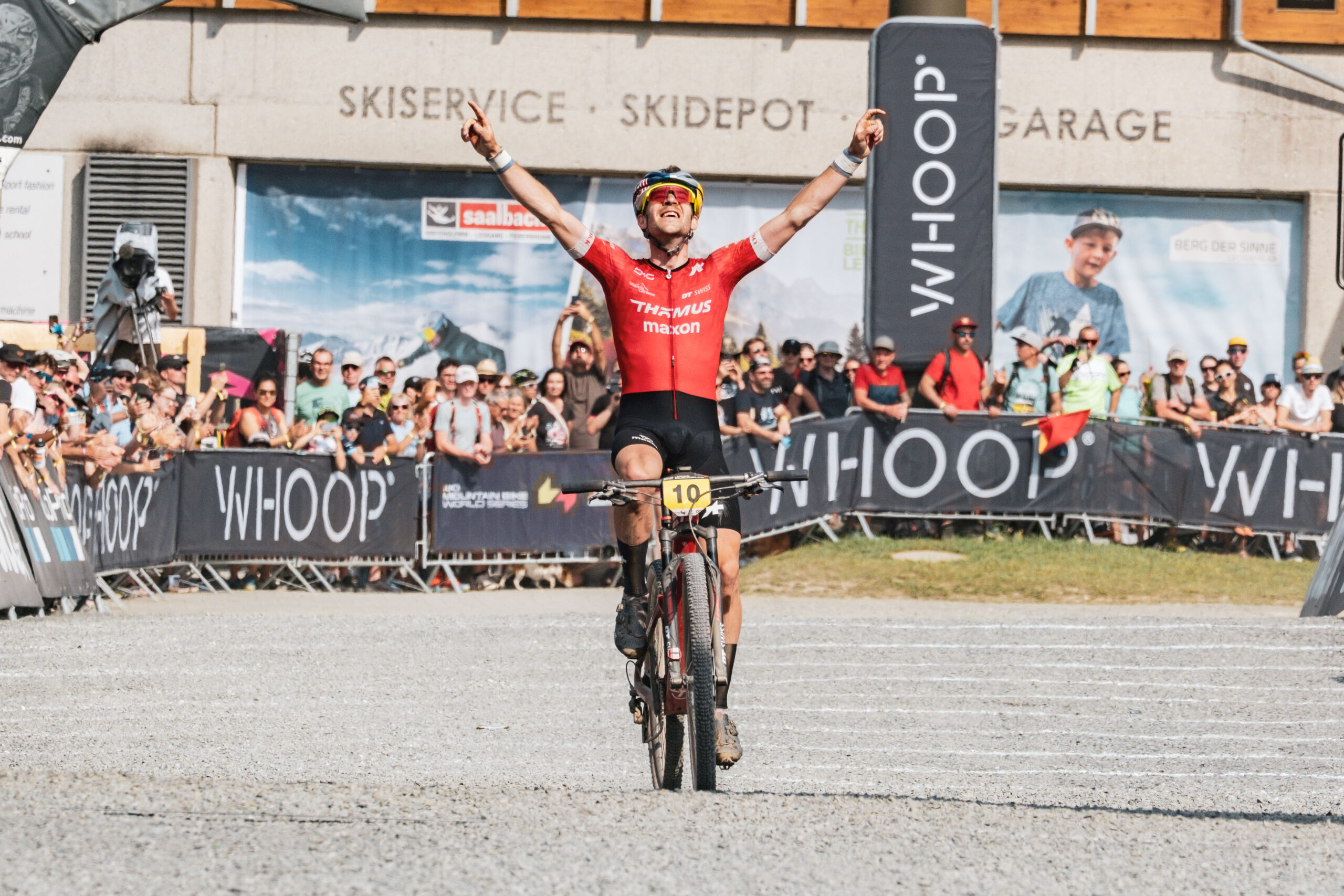 Lars Forster Rides To His Second World Cup Victory